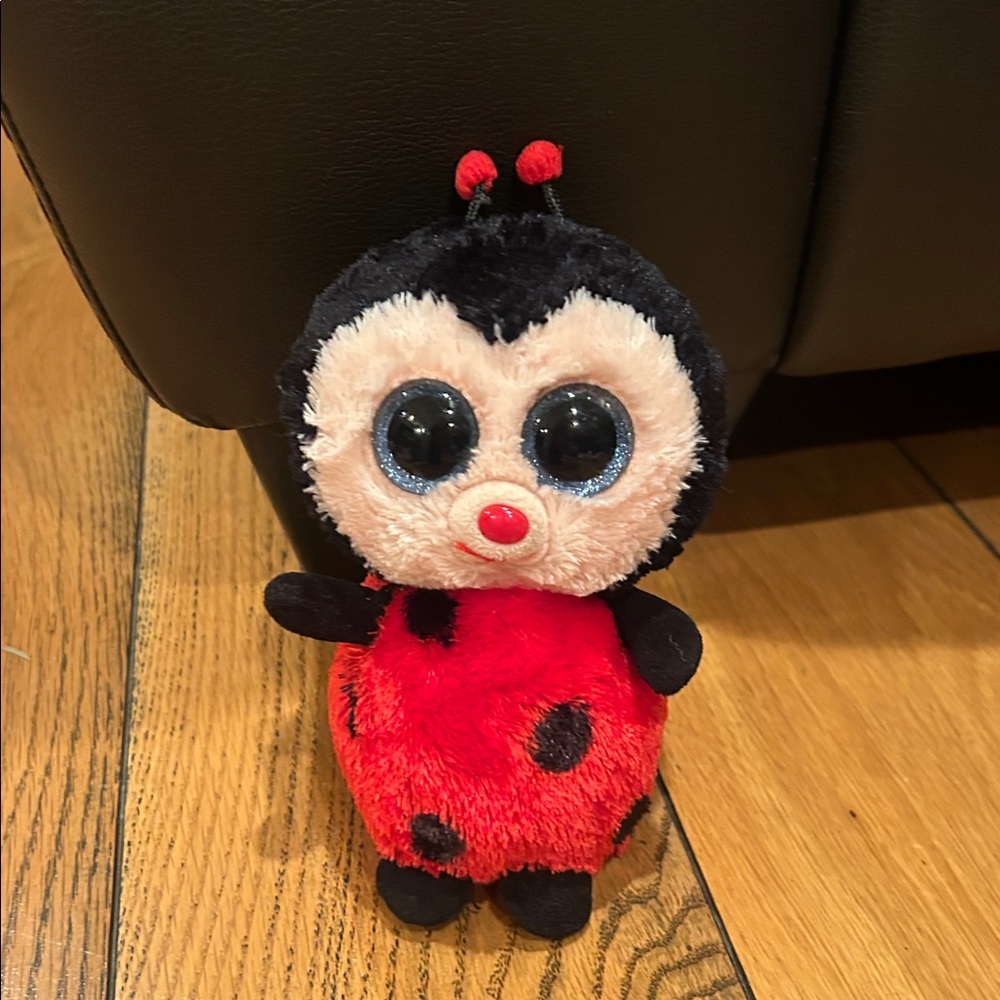 Ty Beanie Boos Bugsy Ladybug